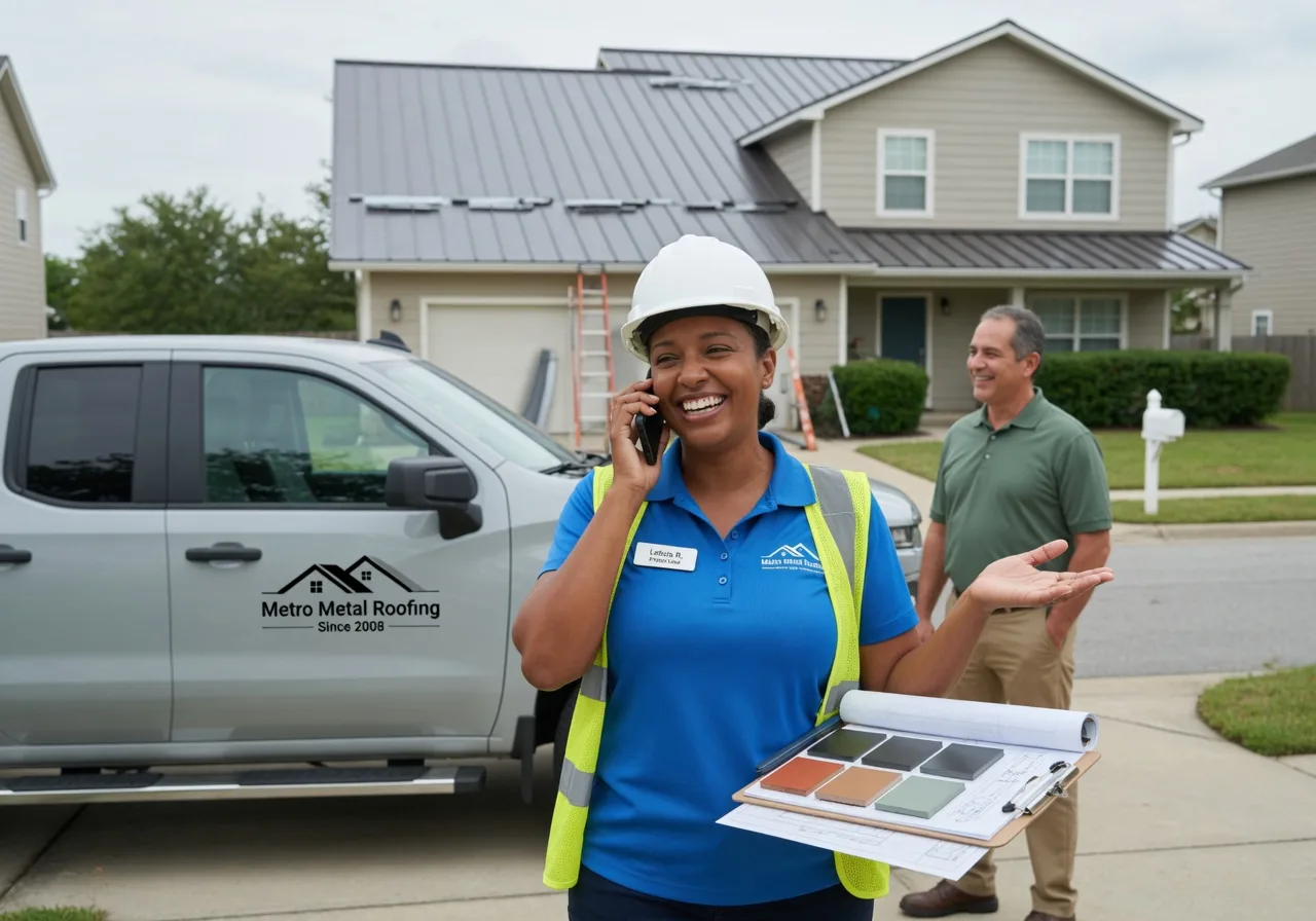 Storm Damage Metal Roof Repair in Blossburg, PA